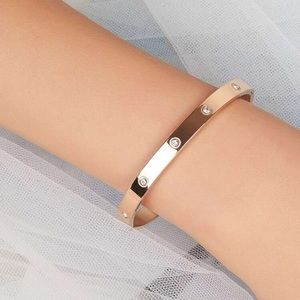 Rose gold Park Lane bangle